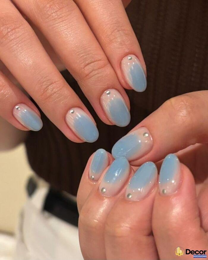 nail sang chảnh basic siêu đẹp