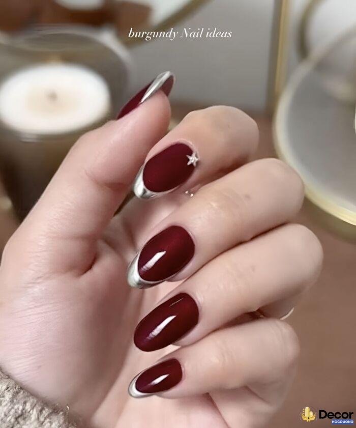 nail sơn đầu móng đẹp sang