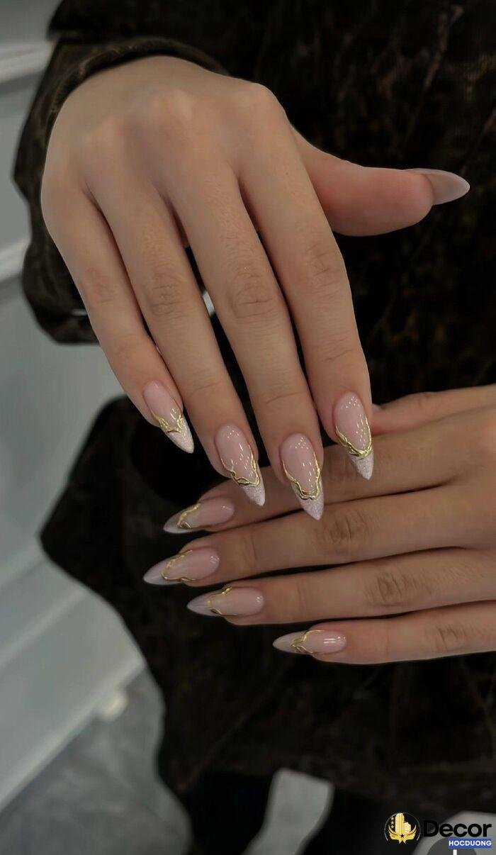 nail sơn đầu móng sang
