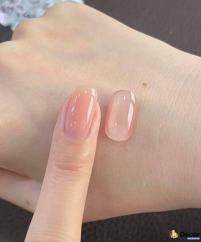 nail sơn thạch basic đẹp nhất