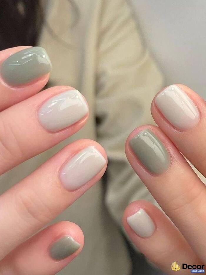 nail sơn thạch basic đẹp