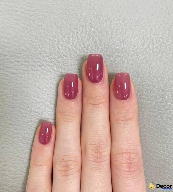 nail sơn thạch xinh pink