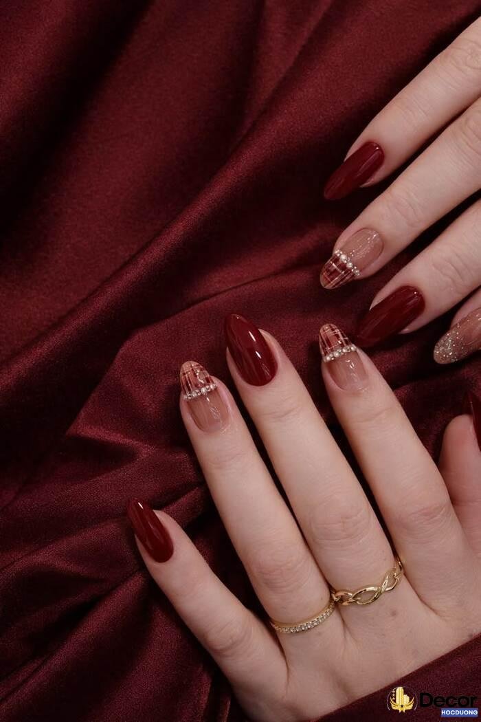 nail tết sang