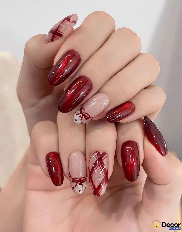 nail tết siêu slay bắt trend