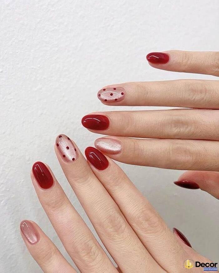 nail tết siêu slay hot