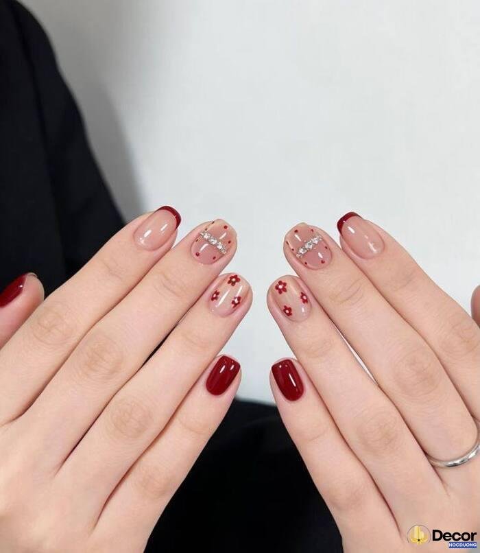 nail tết siêu slay trend siêu xinh
