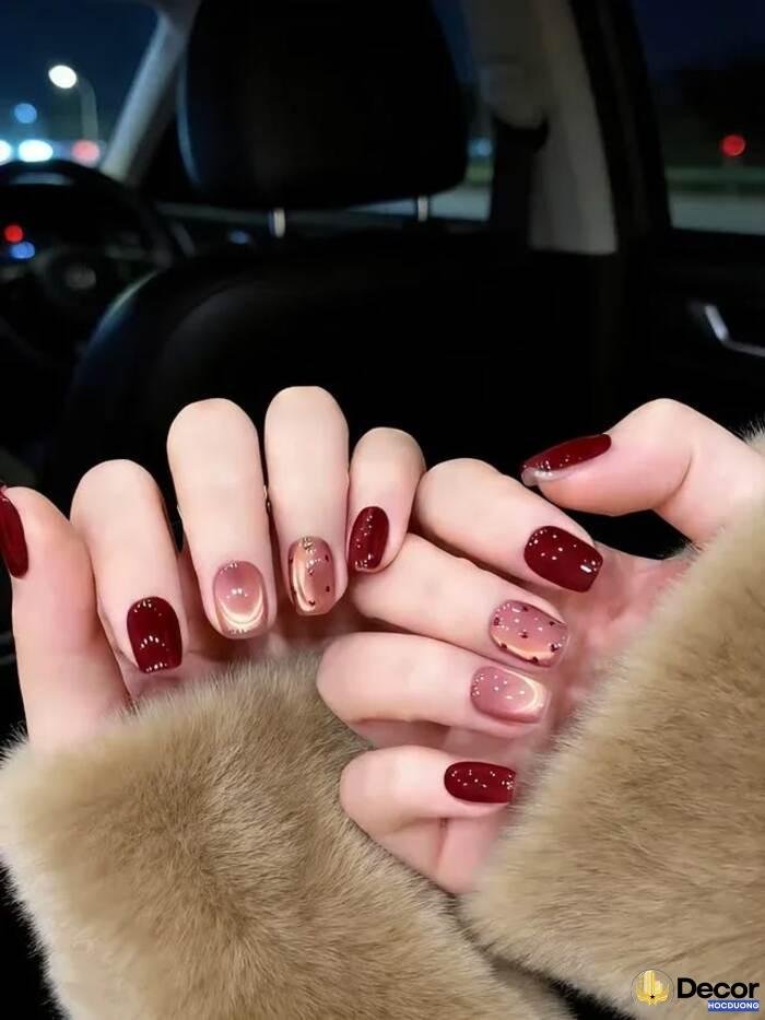 nail tết siêu slay trending