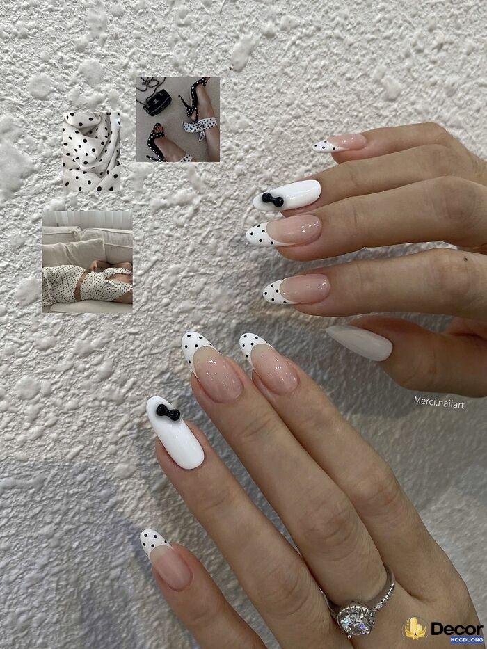 nail trắng đẹp
