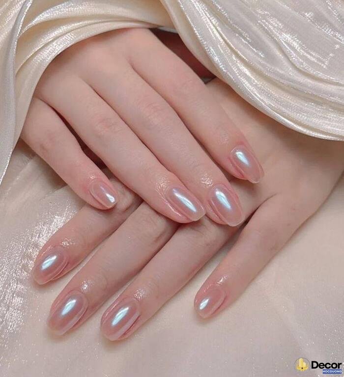 nail tráng gương đẹp ngầu