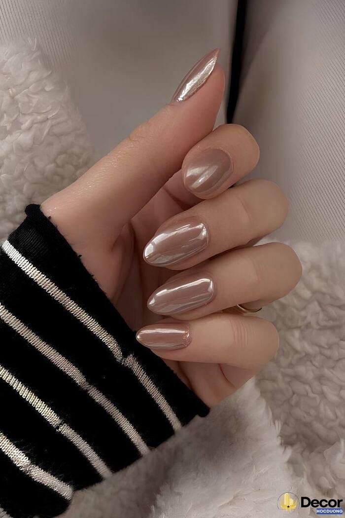 nail tráng gương slay