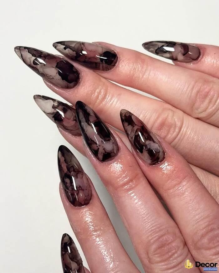 nail vân đá cực chất