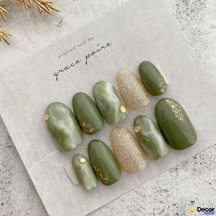 nail xà cừ bắt trend