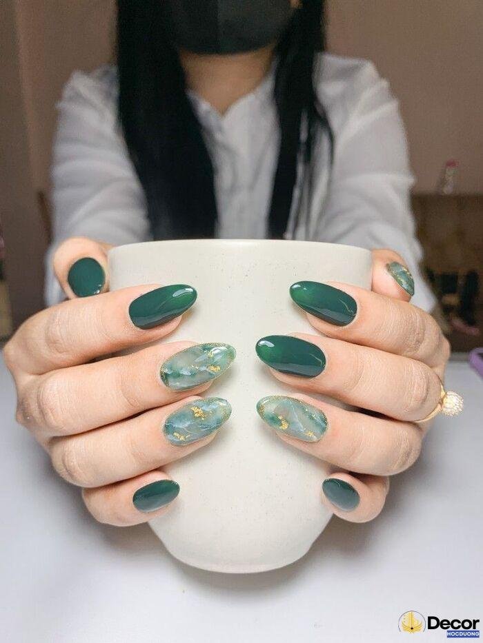 nail xà cừ đẹp trend