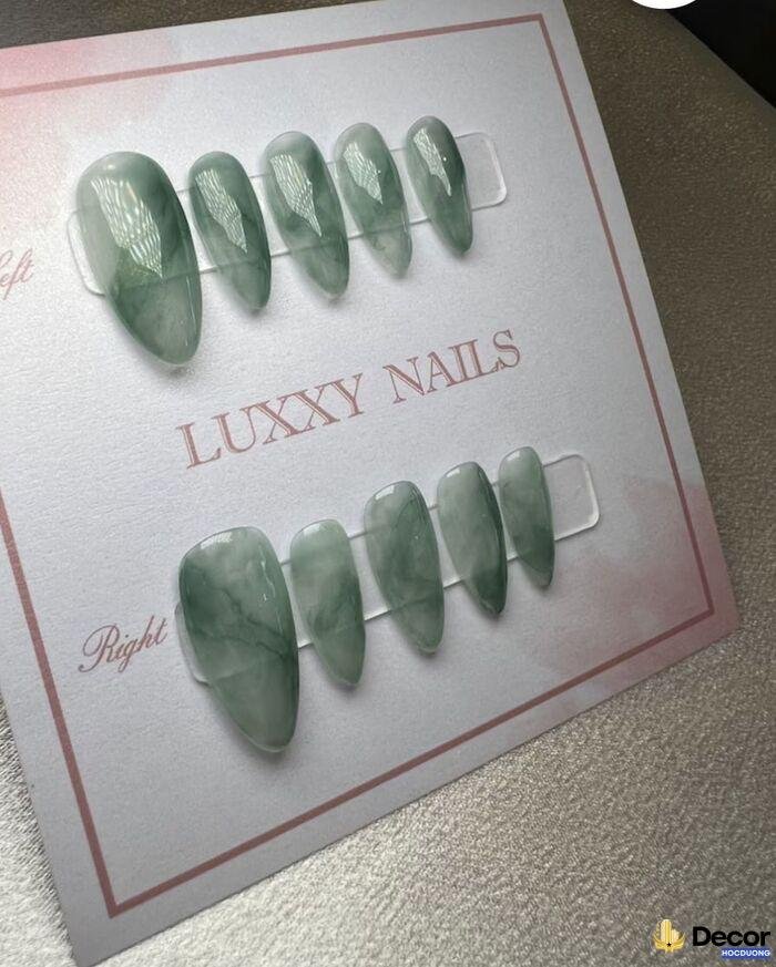 nail xà cừ xinh nhất
