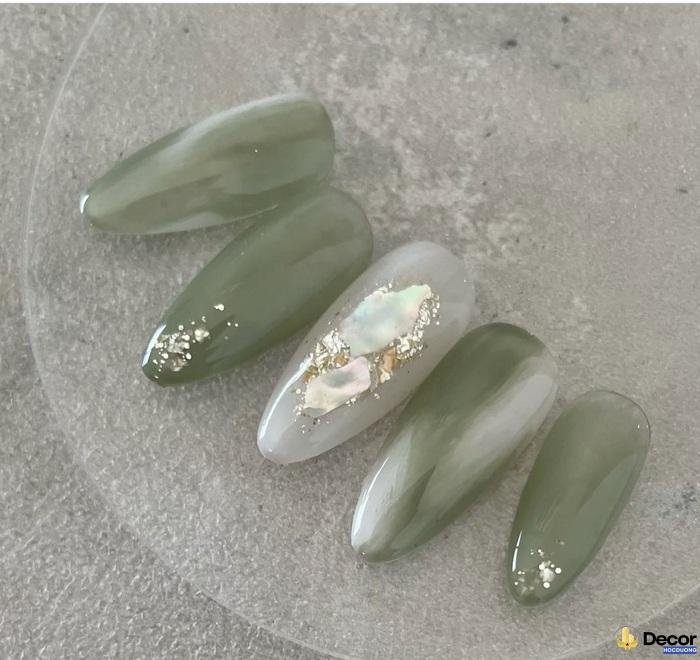 nail xà cừ xinh