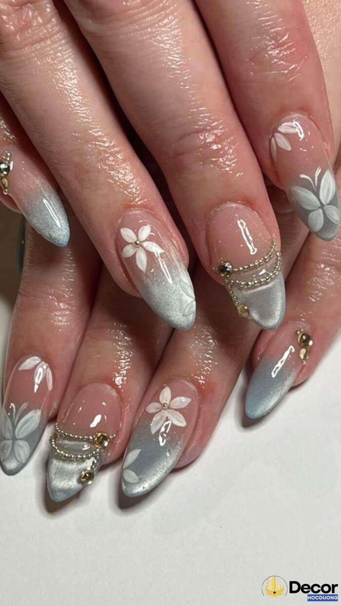 nail xanh slay