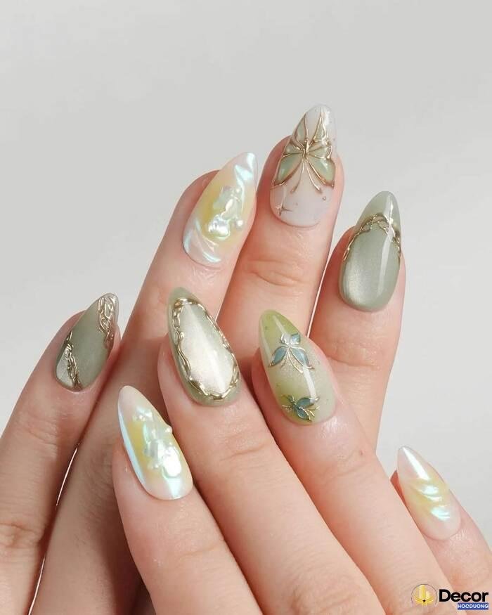 nails pastel chất