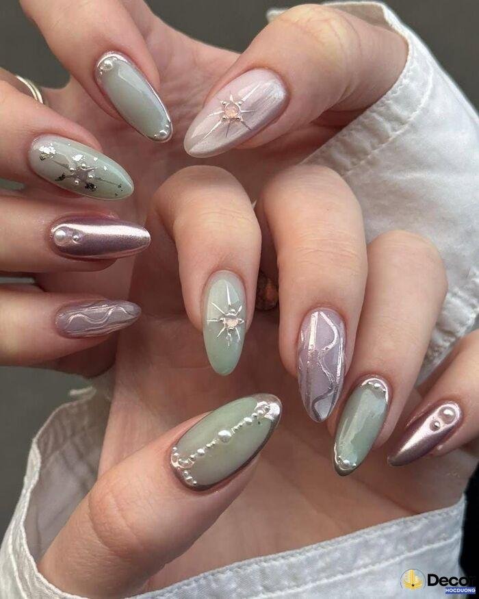nails pastel siêu đẹp