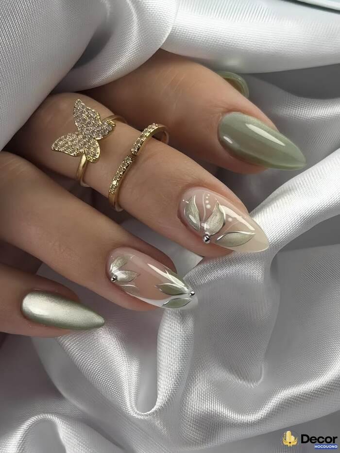 nails pastel slay