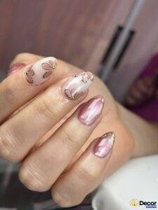 nails pink