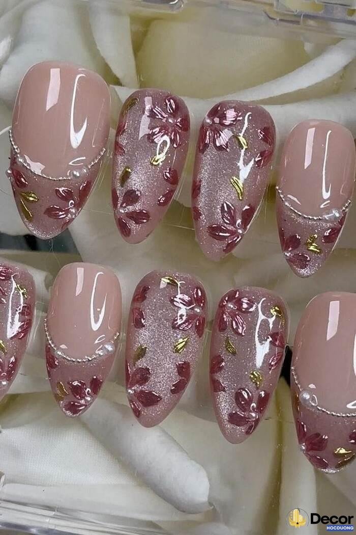 nails pink xinh nhất