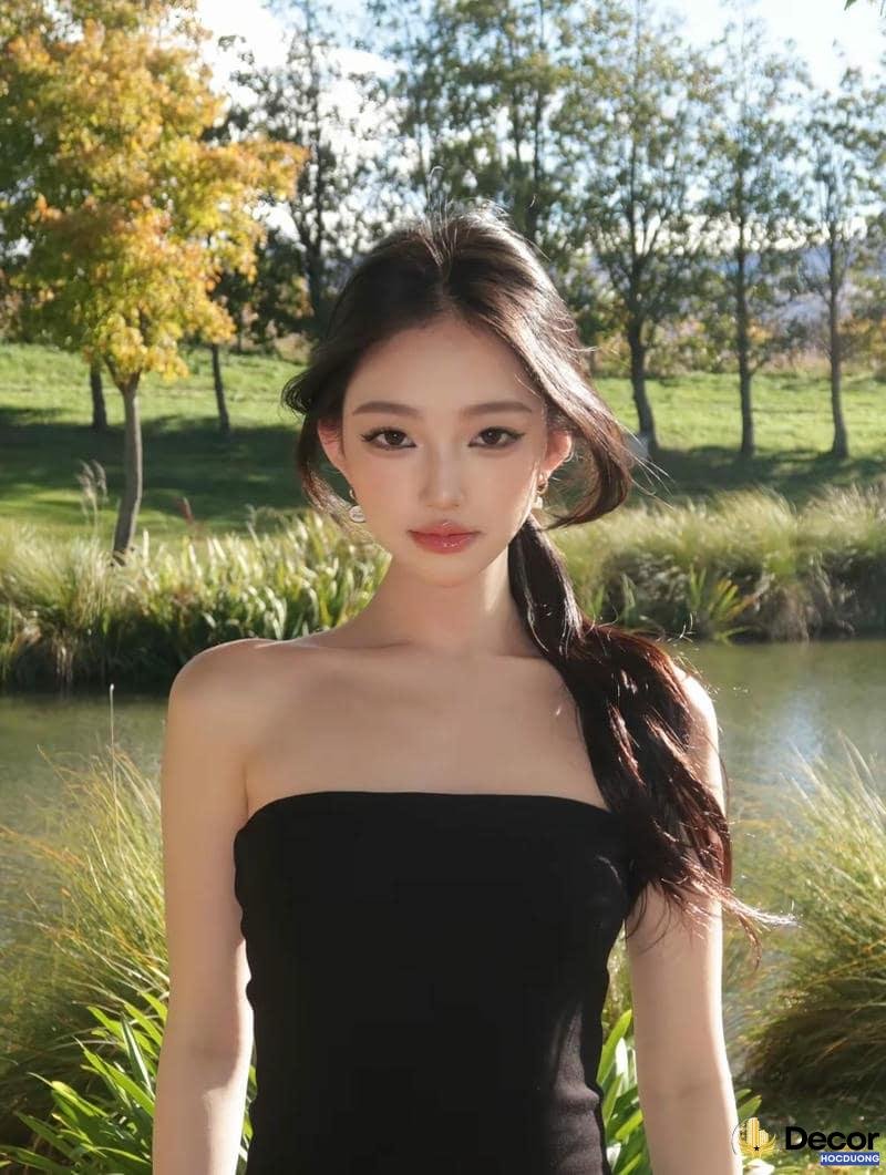 gái xinh hàn quốc thanh lịch