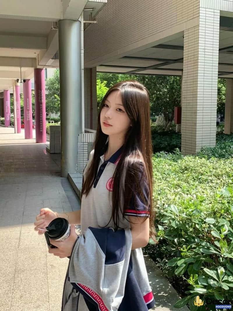 gái xinh học sinh thanh lịch