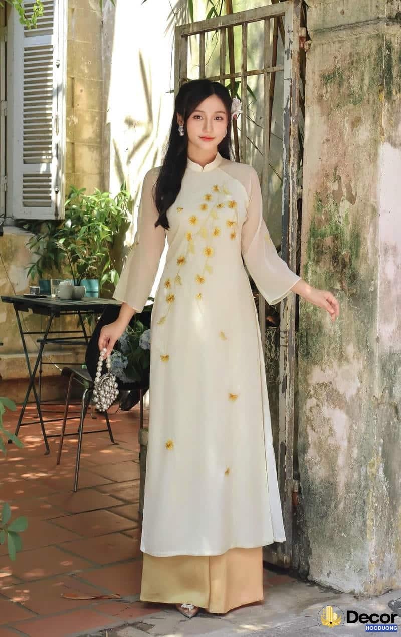 gái xinh mặc áo dài đẹp