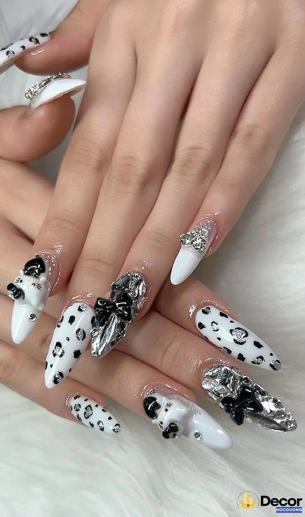 nail móng nhọn nghệ thuật