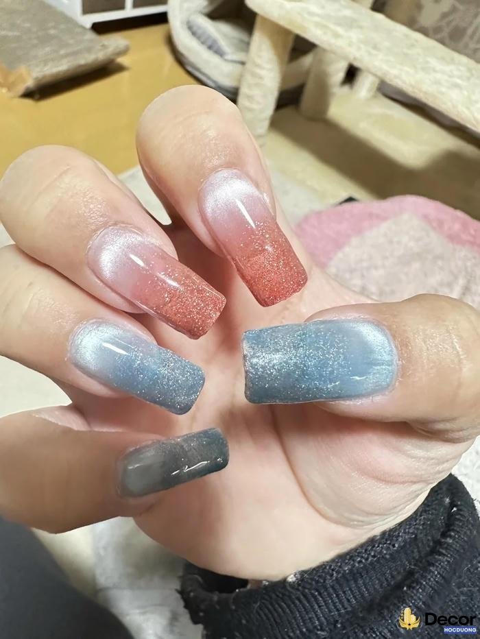 nail móng vuông đẹp