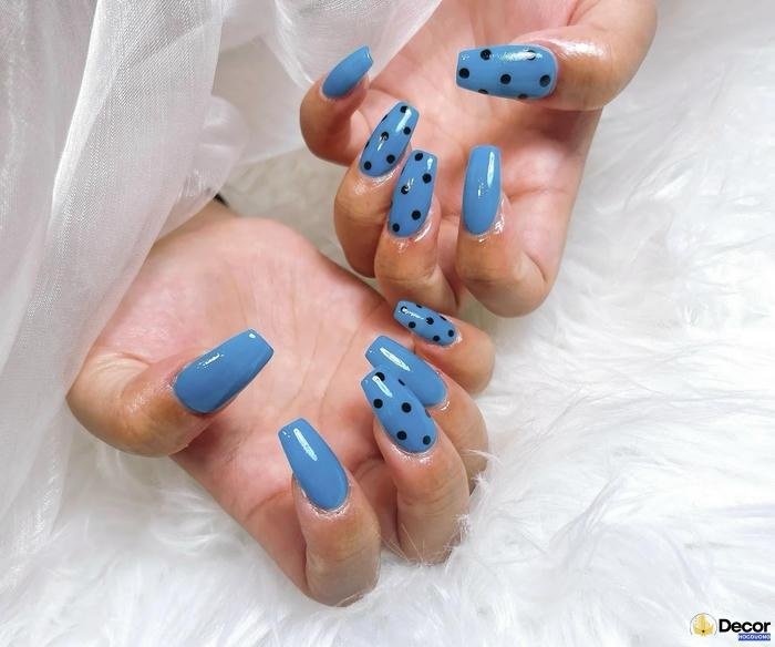 nail móng vuông thời thượng