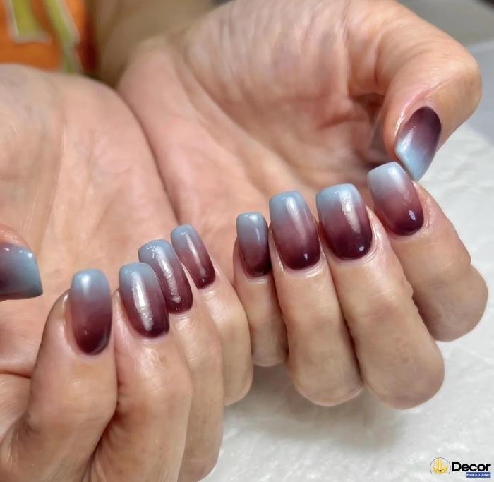 nail móng vuông tinh tế