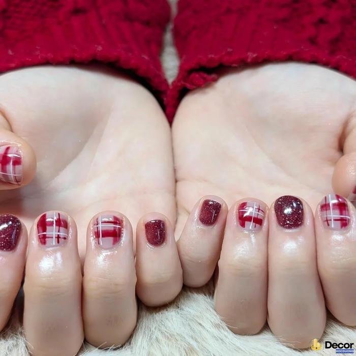 nail tết phong cách
