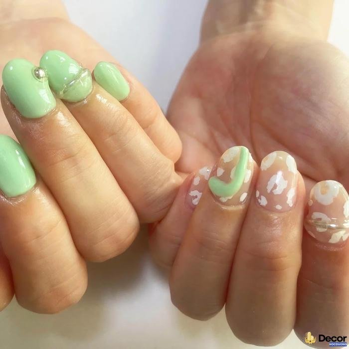 nail trơn nổi bật