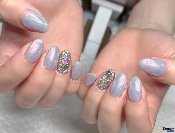 nail xà cừ sáng tạo