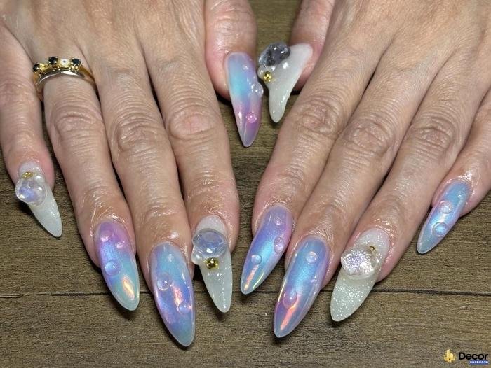 nail xà cừ sang trọng
