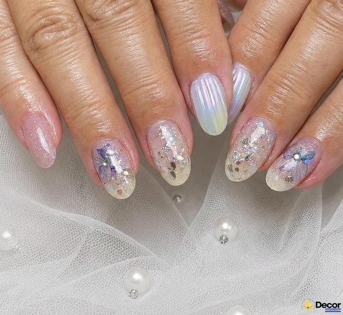 nail xà cừ thẩm mỹ