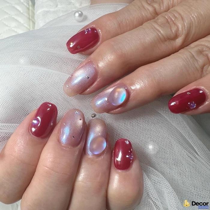 nail xà cừ thanh lịch
