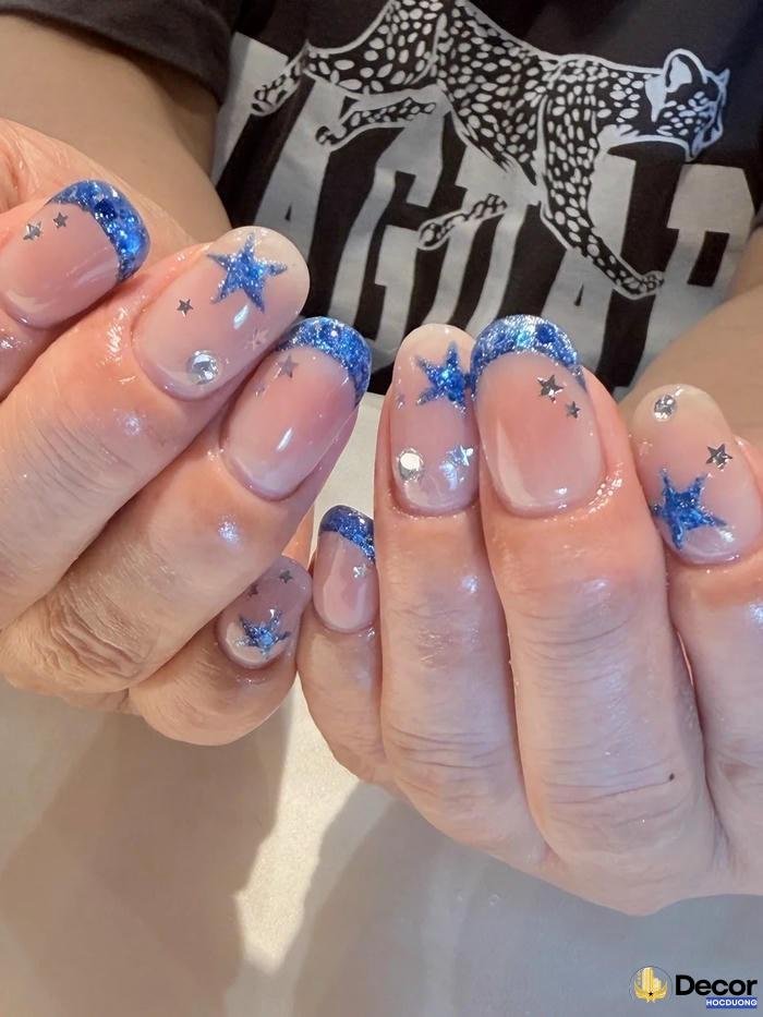 nail xanh thanh lịch