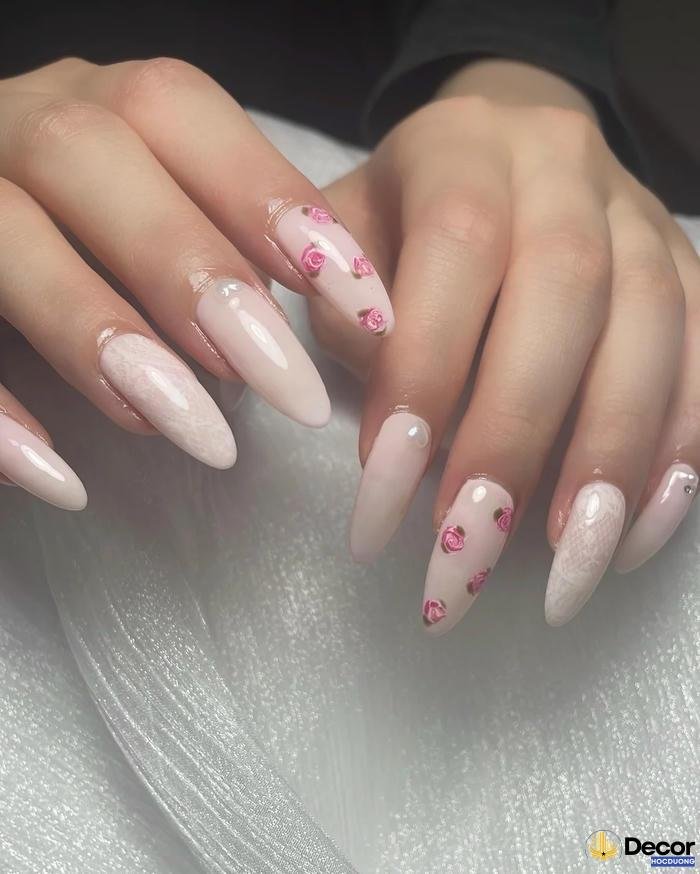 nails pastel sang trọng