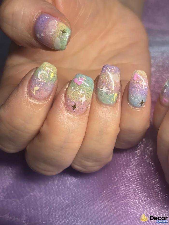 nails pastel thanh lịch