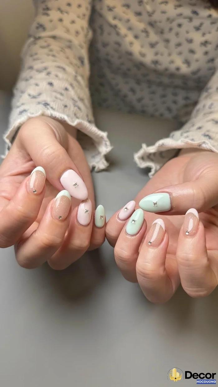 nails pastel tinh tế