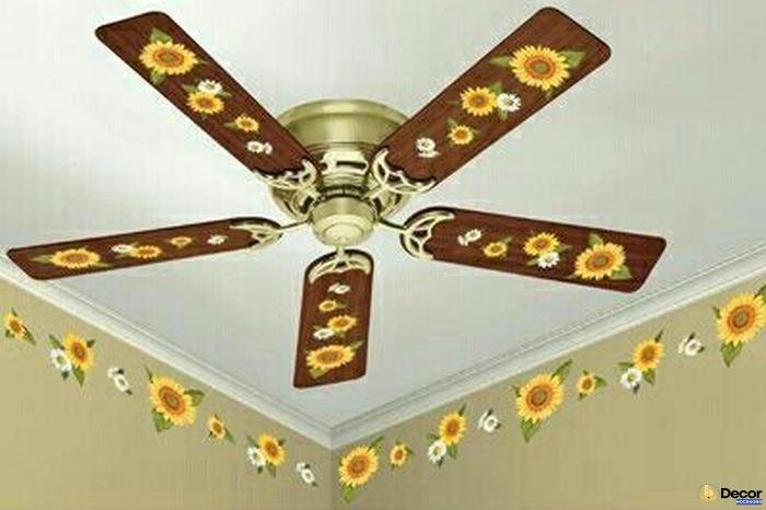 Trang trí quạt trần phong cách tân cổ điển